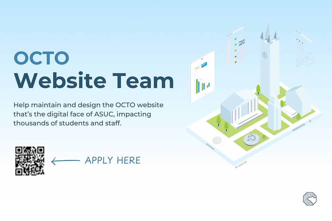 Interested in website development roles? Join the ASUC’s Technology Office! Our 