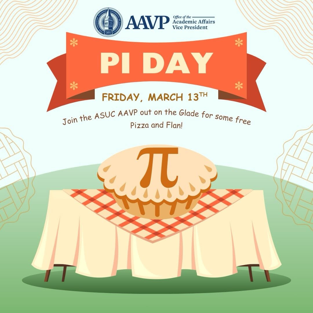 Join the ASUC AAVP for our Pi Day celebration! We’re serving up more than math, 