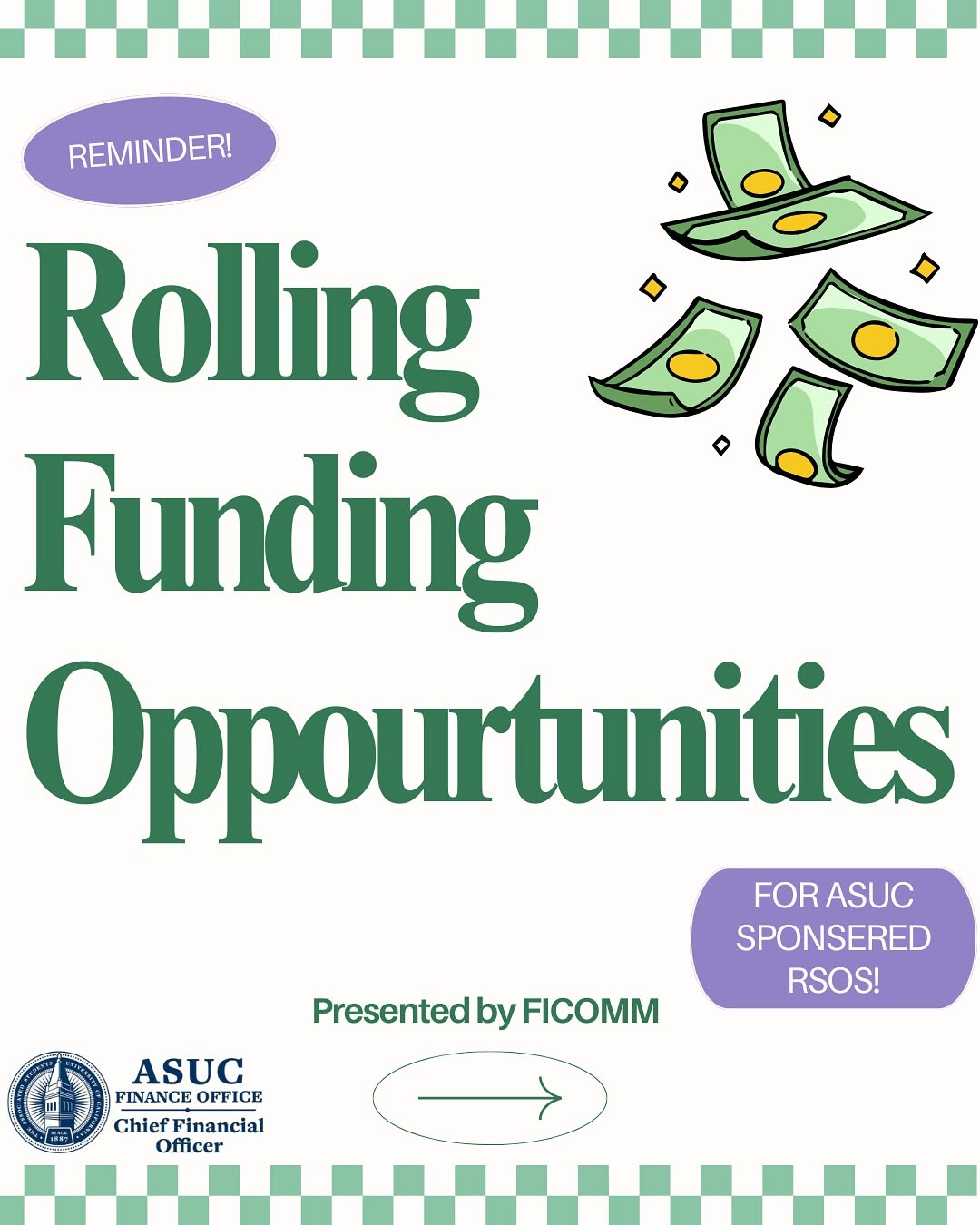 Are you an ASUC-sponsored RSO and are looking for more funding oppurtunities? ⭐️