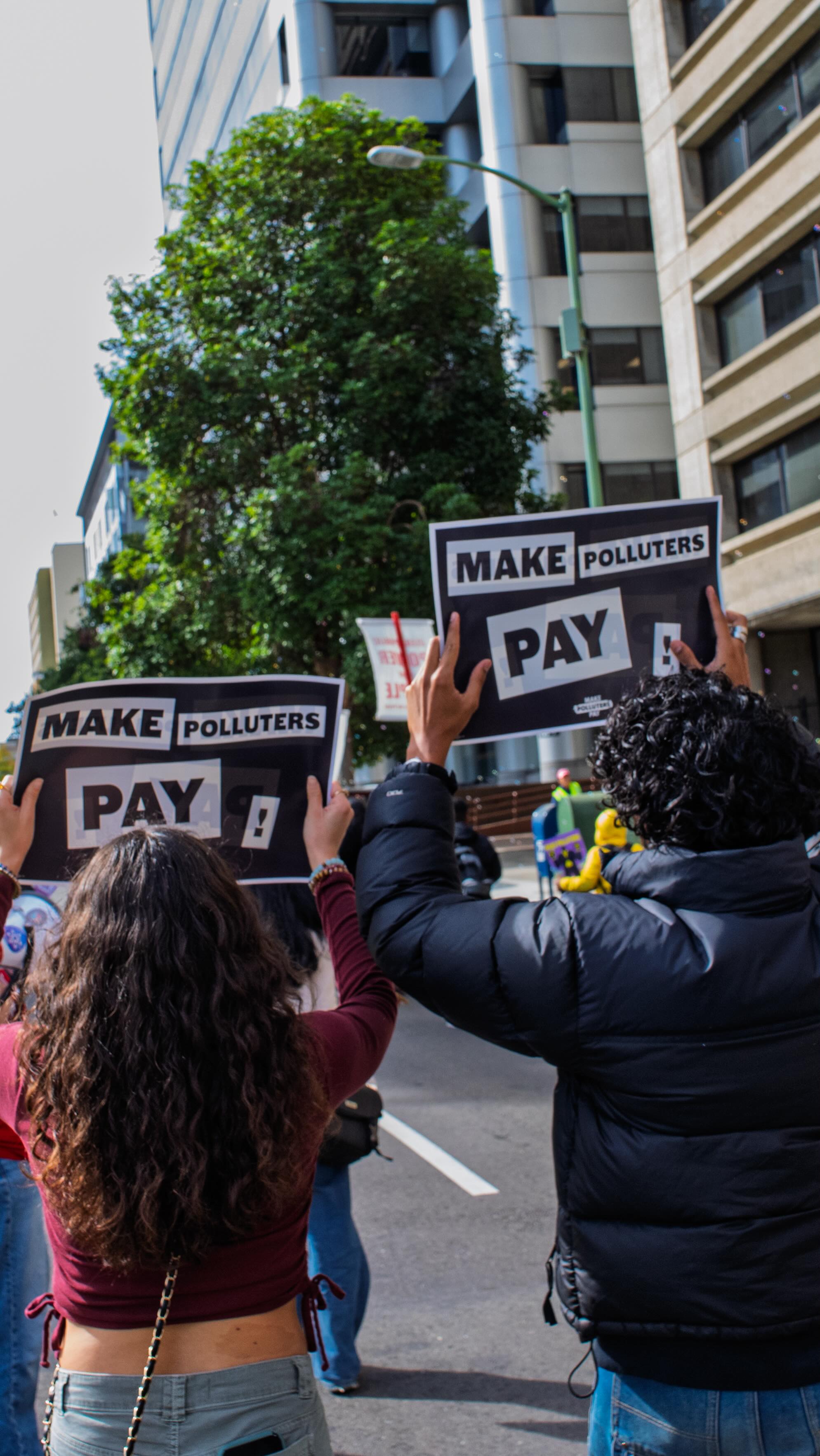 Today, students in the bay joined youth across the state walking out to demand c