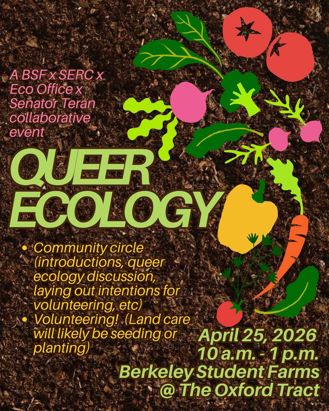 If you’d like to reconnect with nature next weekend, come join us at the Oxford 