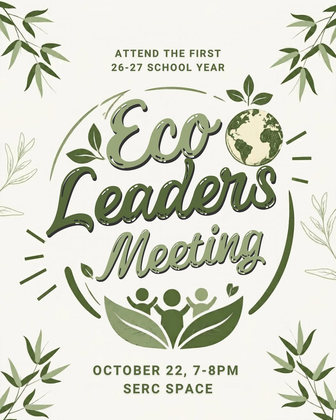 🌱 Join us for the first Eco Leaders Meeting of the 2026–27 school year!

All ec