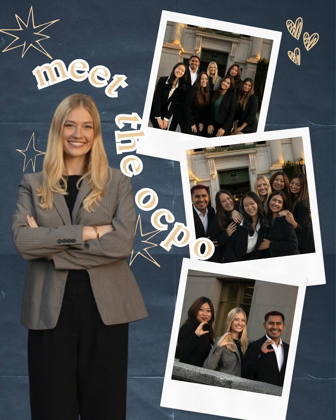WE’RE SO HYPED TO INTRODUCE THIS YEAR’S OCPO TEAM!! 💙💛