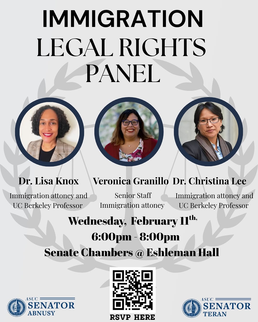 This upcoming Wednesday February 11th, from 6-8pm in Senate Chambers‼️❗️ Empower