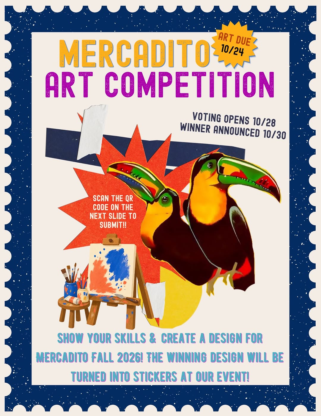 If you are an artist this is your time to shine 🌟 Submit for a chance at having