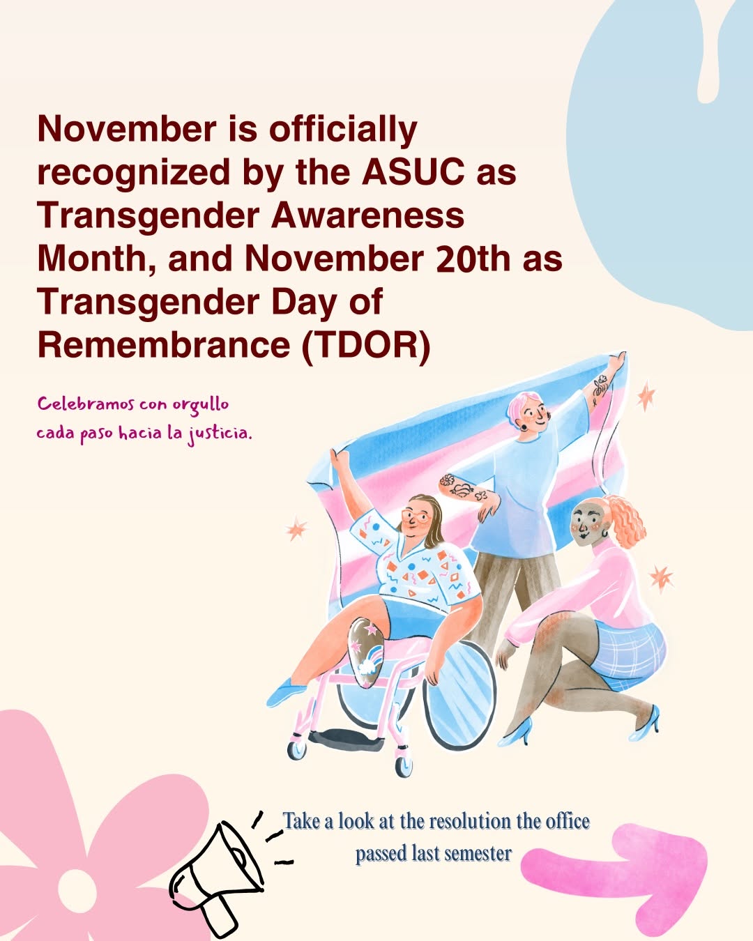 Trans Day of Remembrance was founded to honor trans people whose lives were take