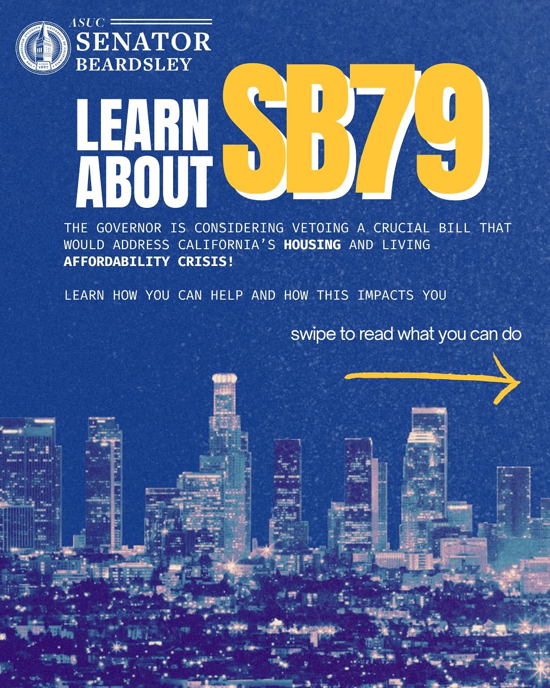 The @cagovernor is currently considering vetoing SB 79, a crucial bill to tackle