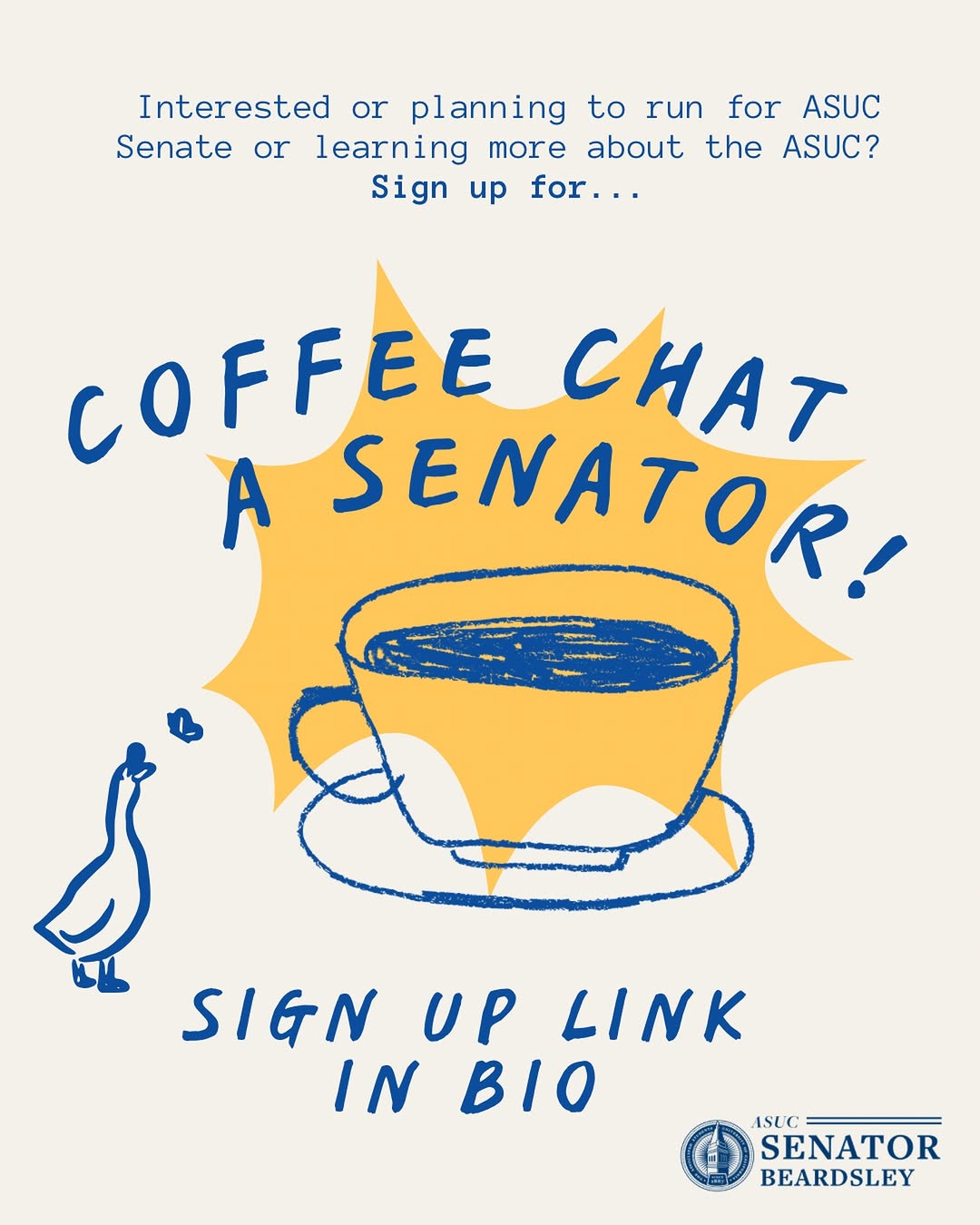 Interested in running for ASUC Senate or just curious about how the ASUC works? 