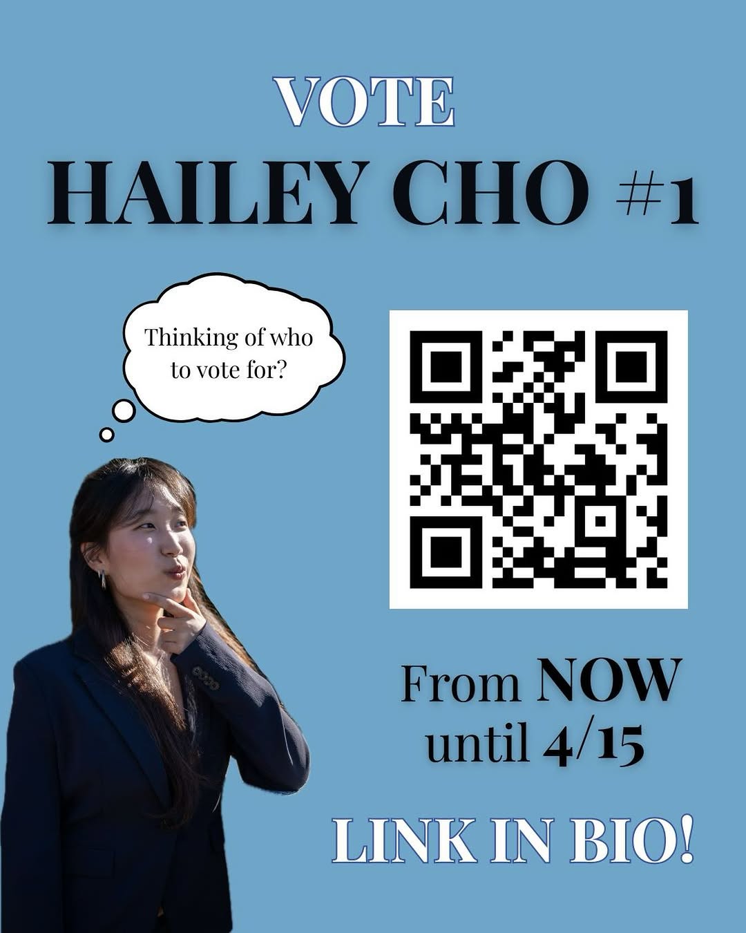 DON’T WAIT, VOTE TODAY! Voting for ASUC Elections is open from now through Wedne
