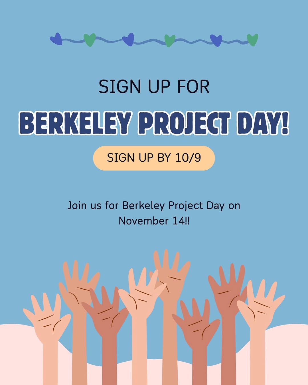 We are excited to be participating in Berkeley Project on November 14th! This is