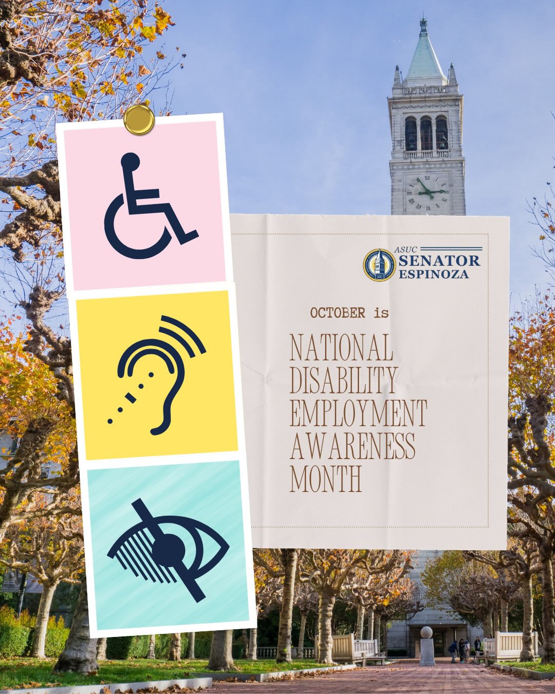 October is recognized as National Disability Employment Awareness Month! 🍂🗓️

