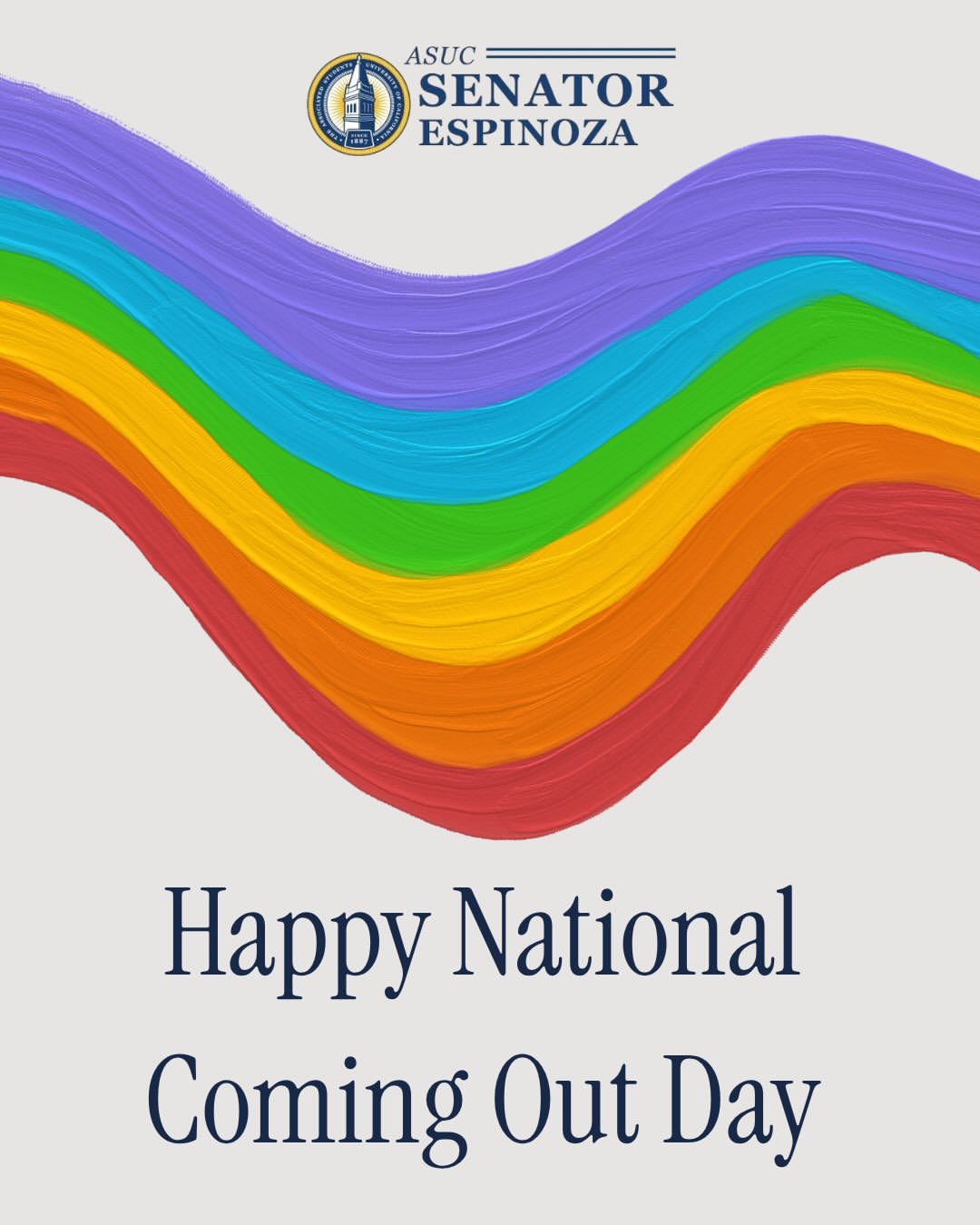 Today is National Coming Out Day!

This day celebrates the bravery and strength 