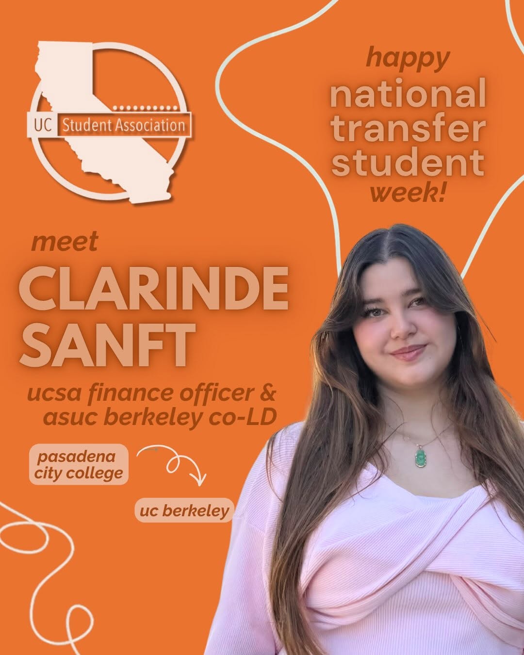 Happy #NationalTransferStudentWeek! Celebrating our Finance Officer & @ucbeavp’s