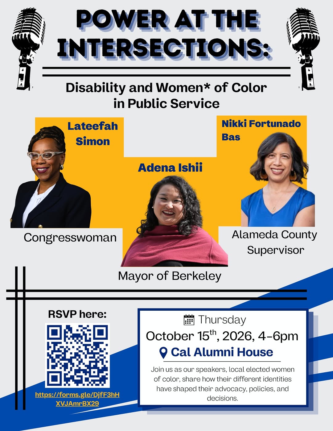 Power at the Intersections: Disability and Women* of Color in Public Service

Th
