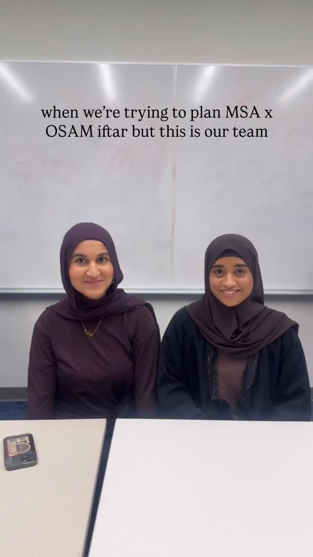 GET EXCITED because this may be our team but it’s gonna be the BEST iftaar ever 