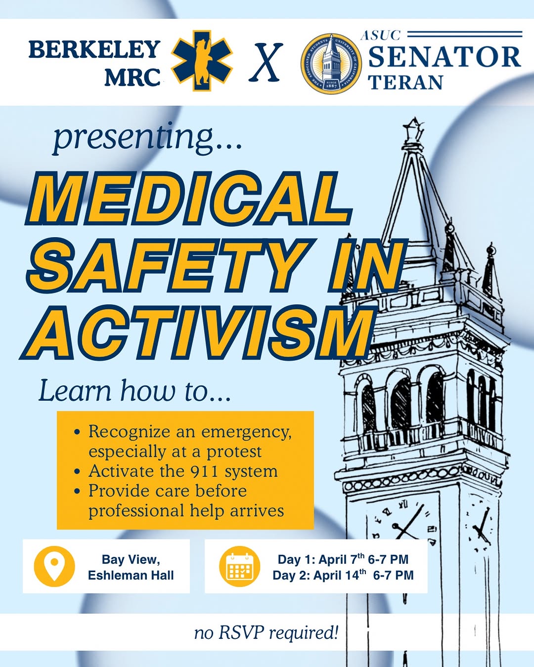 Stay ready so you don’t have to get ready!

Join us for Medical Safety in Activi