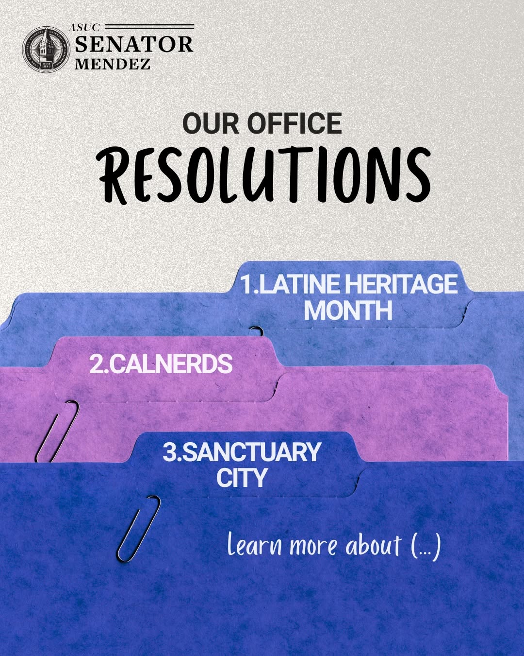 As our office looks back on the work done, we want to highlight the amazing reso