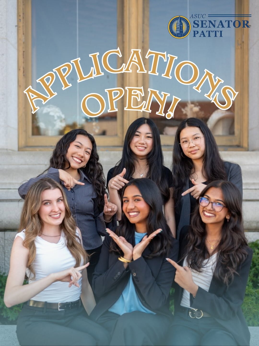 We are so excited to share that Phase 1 Applications for the Office of ASUC Sena