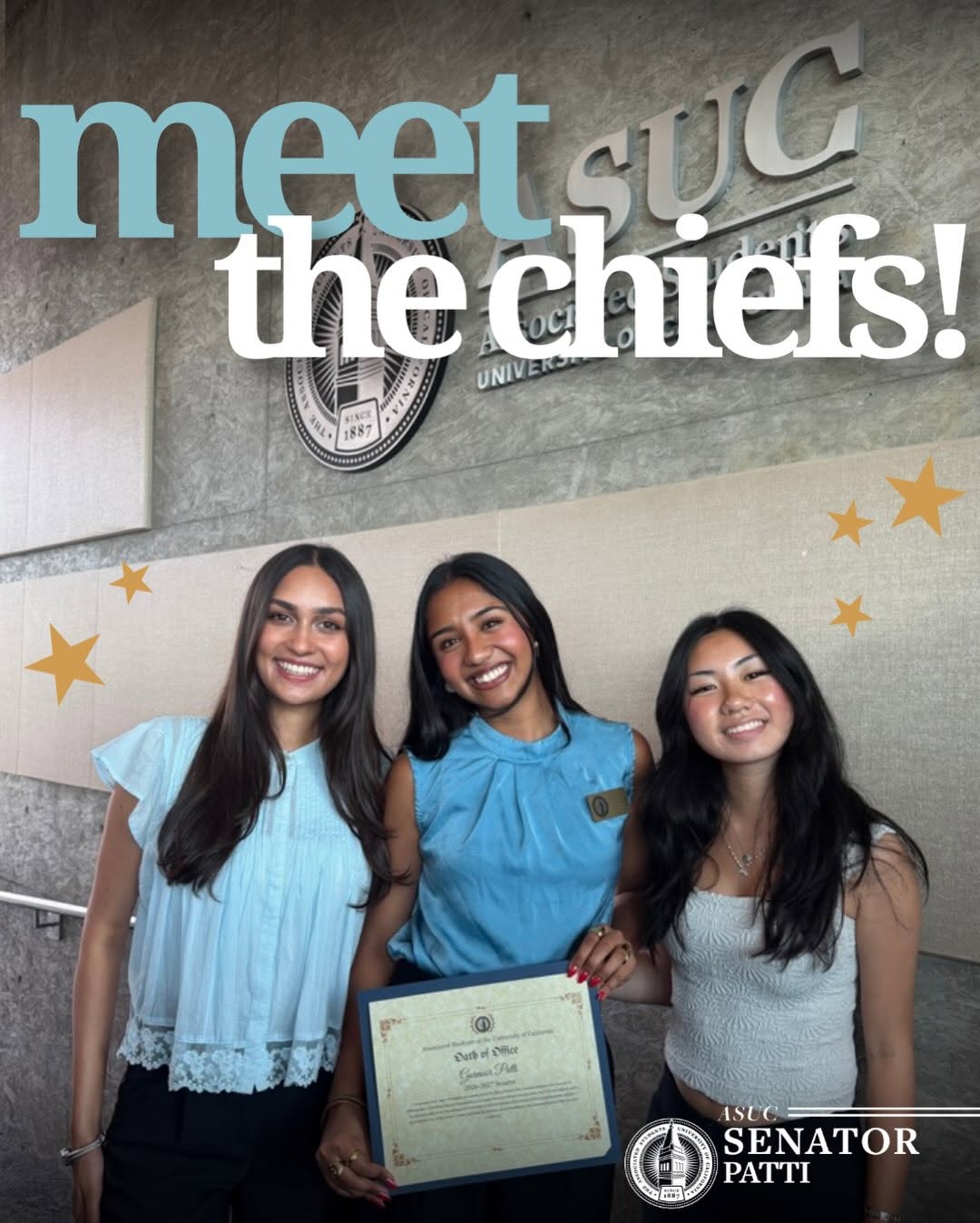 Introducing our lovely execs, Aariya and Joey! The office would not be here with