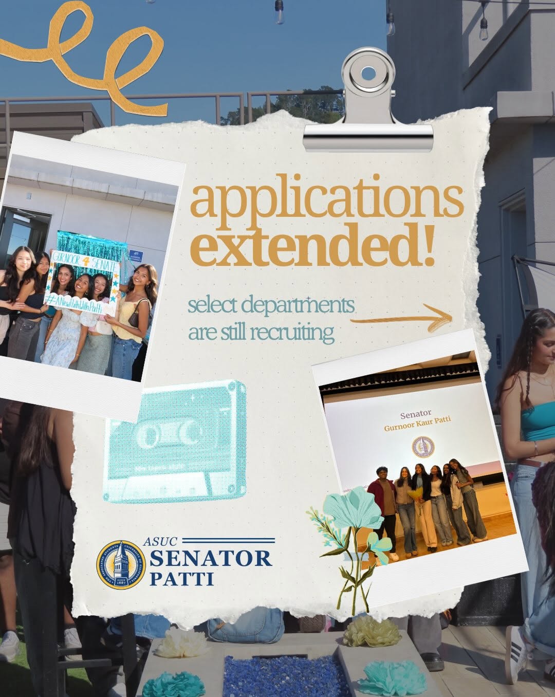 APPLICATIONS ARE STILL OPEN! 🚨
We’ve extended applications for Associate and In