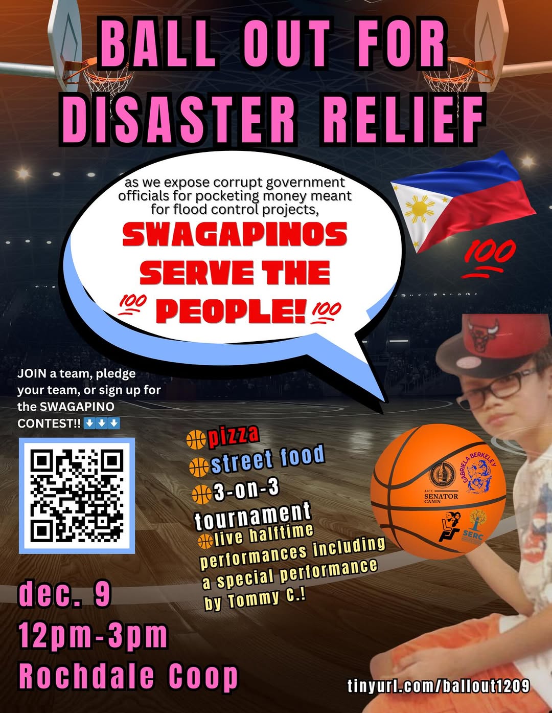 We know you’re all ballin’ so pull up to basketball tournament and fundraiser fo