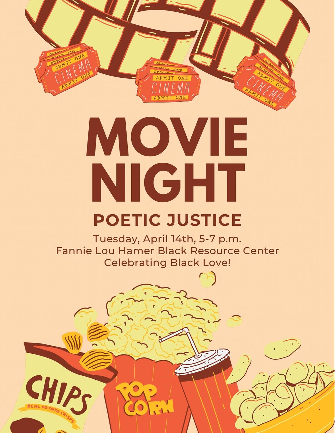 ⭐️Join us to celebrate Black love in film with this screening of Poetic Justice 