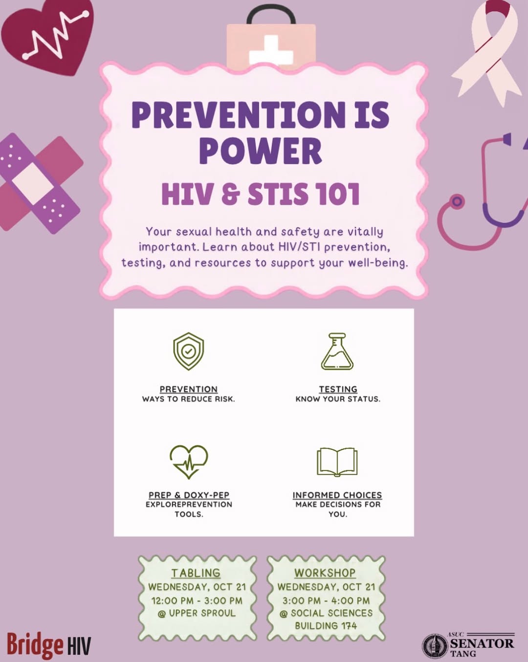 Your sexual health and safety are personal choices.👩‍⚕️👨‍⚕️

Join Bridge HIV a