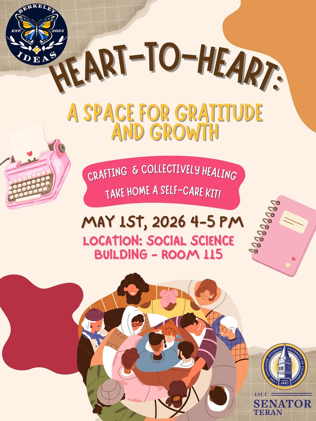 Come join us in community and share what’s on your mind! 🧘‍♀️ Let’s create a sa