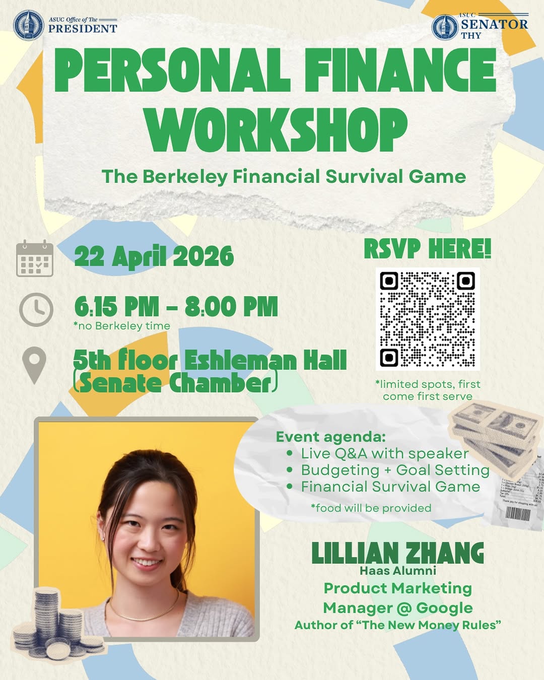 The Office of Senator Thy and Office of the President is so excited to host Lill