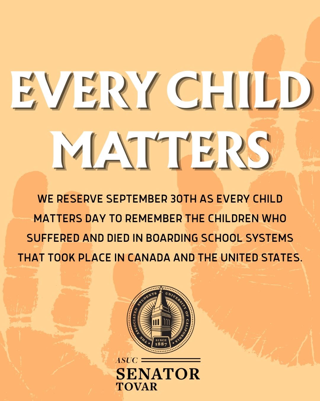 September 30th marks a day of remembrance for the children impacted by boarding 