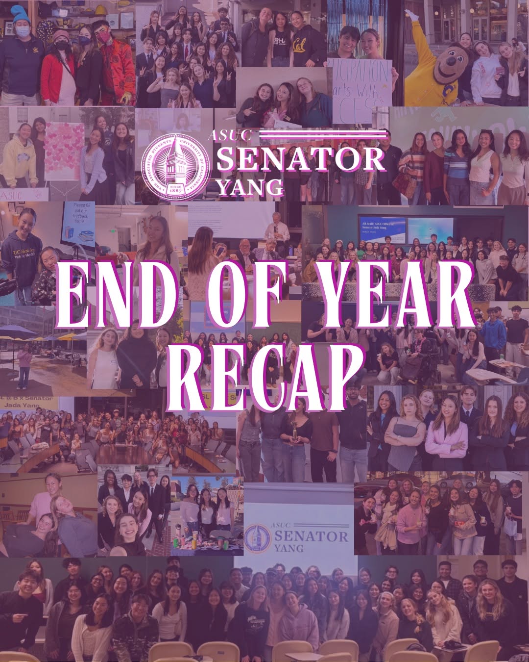 Here’s a final recap of everything our office has accomplished this academic yea
