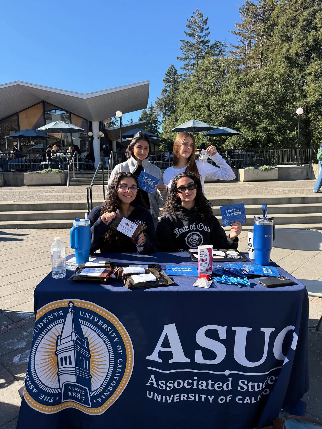 Today, our office’s Student Health &amp; Campus Safety Department tabled on Spro