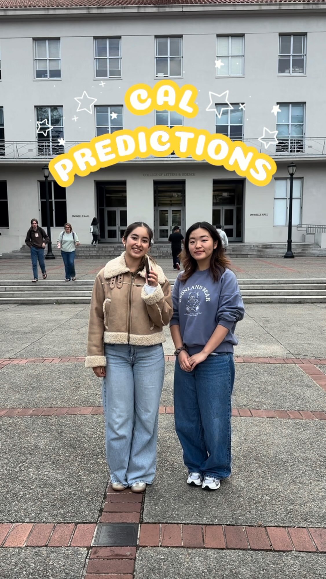 It’s Gameday…. which means Cal Predictions day! 🌟🏈 

Follow Samantha and Sophi