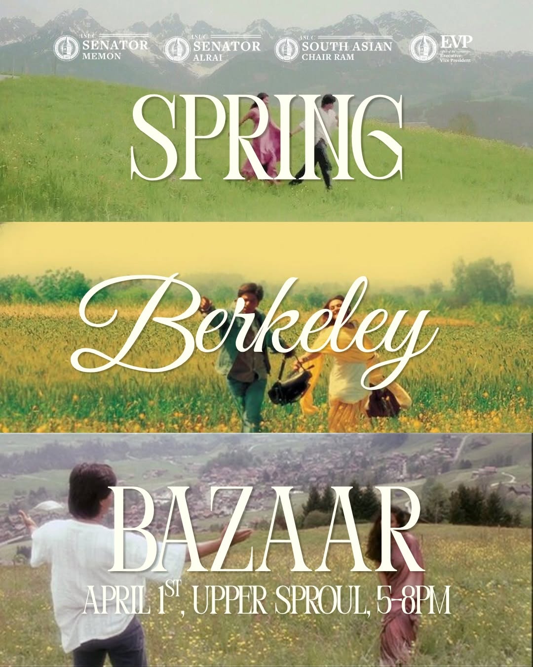 BERKELEY BAZAAR IS BACK FOR THE SPRING 🌼🪿💘! Join us on Upper Sproul THIS WEDN