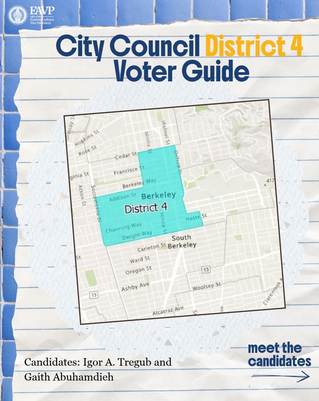 🗳️ District 4 Voter Guide is here! (part 2 of 4 of our  series) 
Meet the Candi