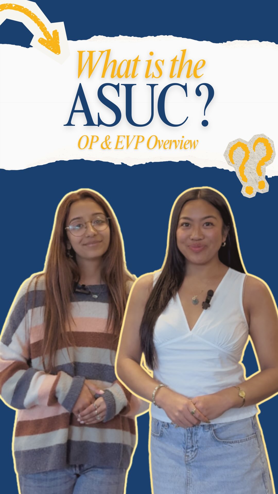What is the ASUC? 🧐

President and Executive Vice President ⭐️ 

For the next p