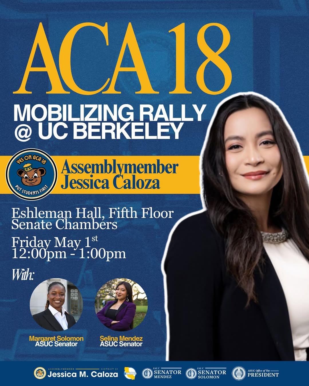 📢‼️Calling ALL UC Students 🚍 ⭐️

Join @theasuc , @asmcaloza , and @ucstudents 