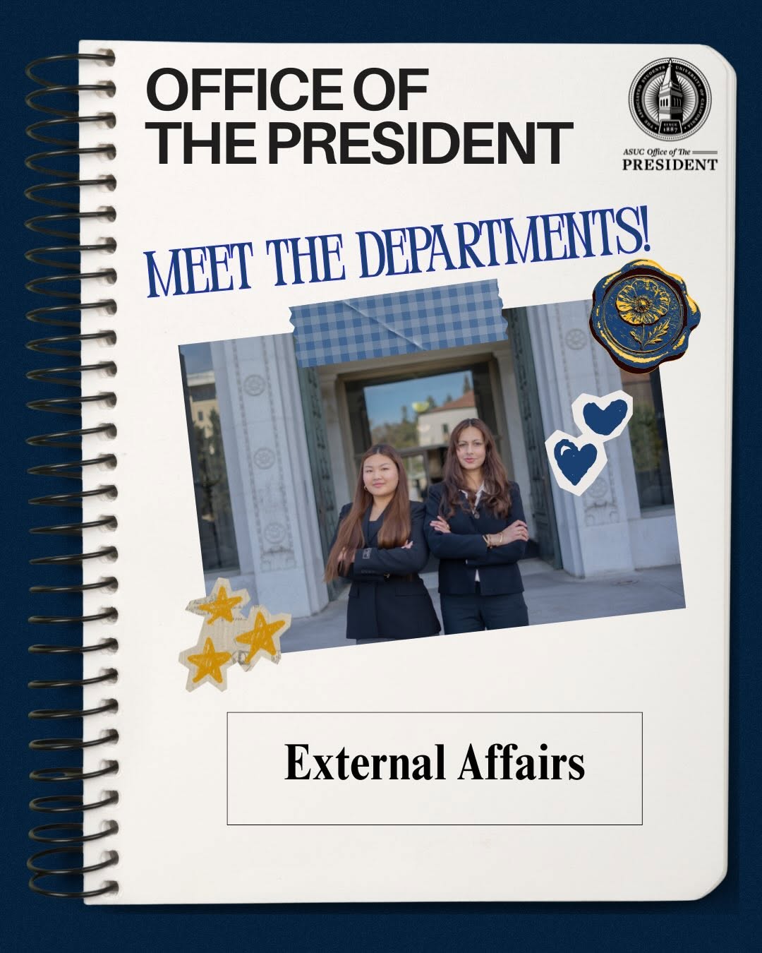 ⭐️External Affairs⭐️

This week, we are spotlighting the department that is our 
