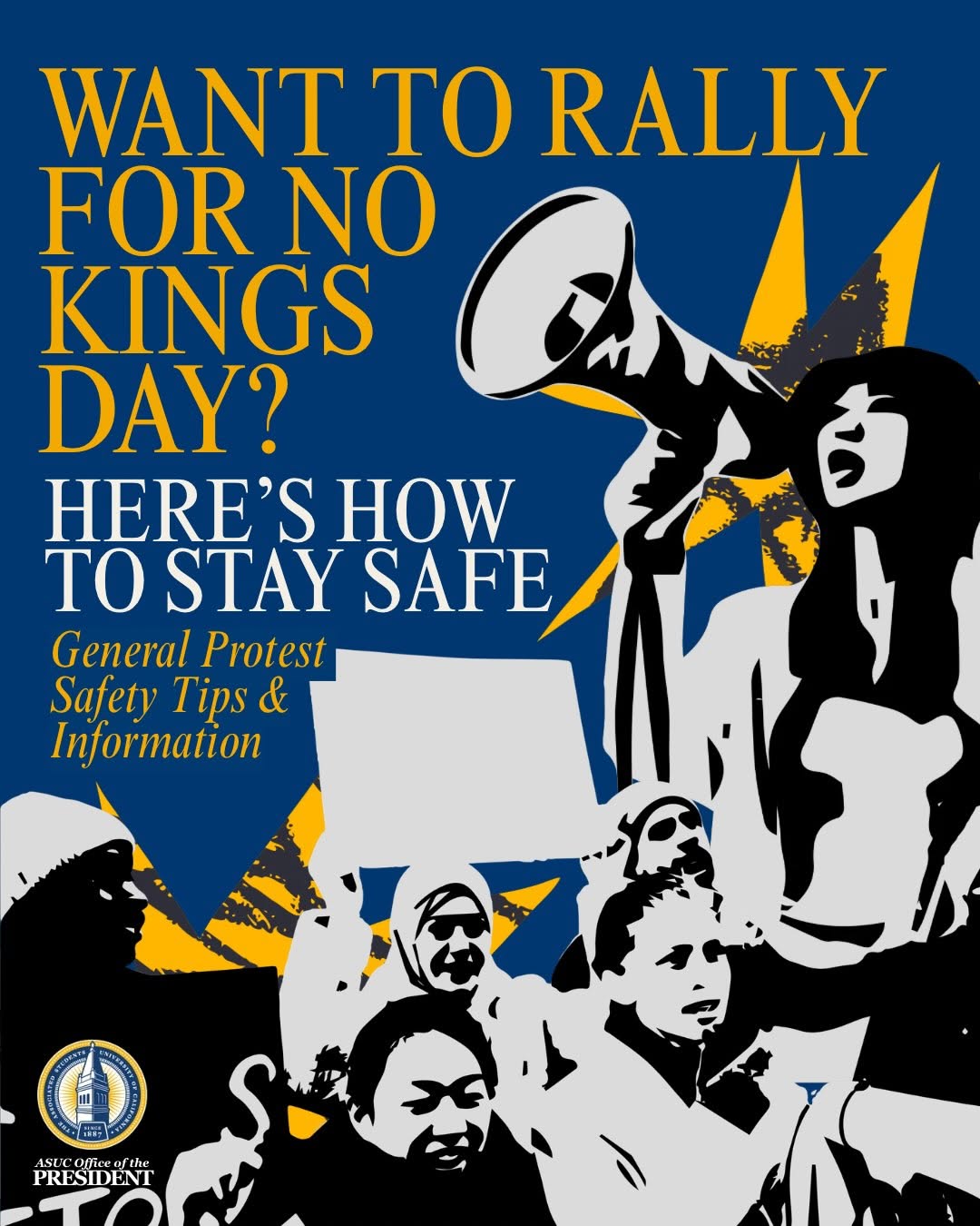 Planning to attend the No Kings Rally this weekend? Check out our essential safe