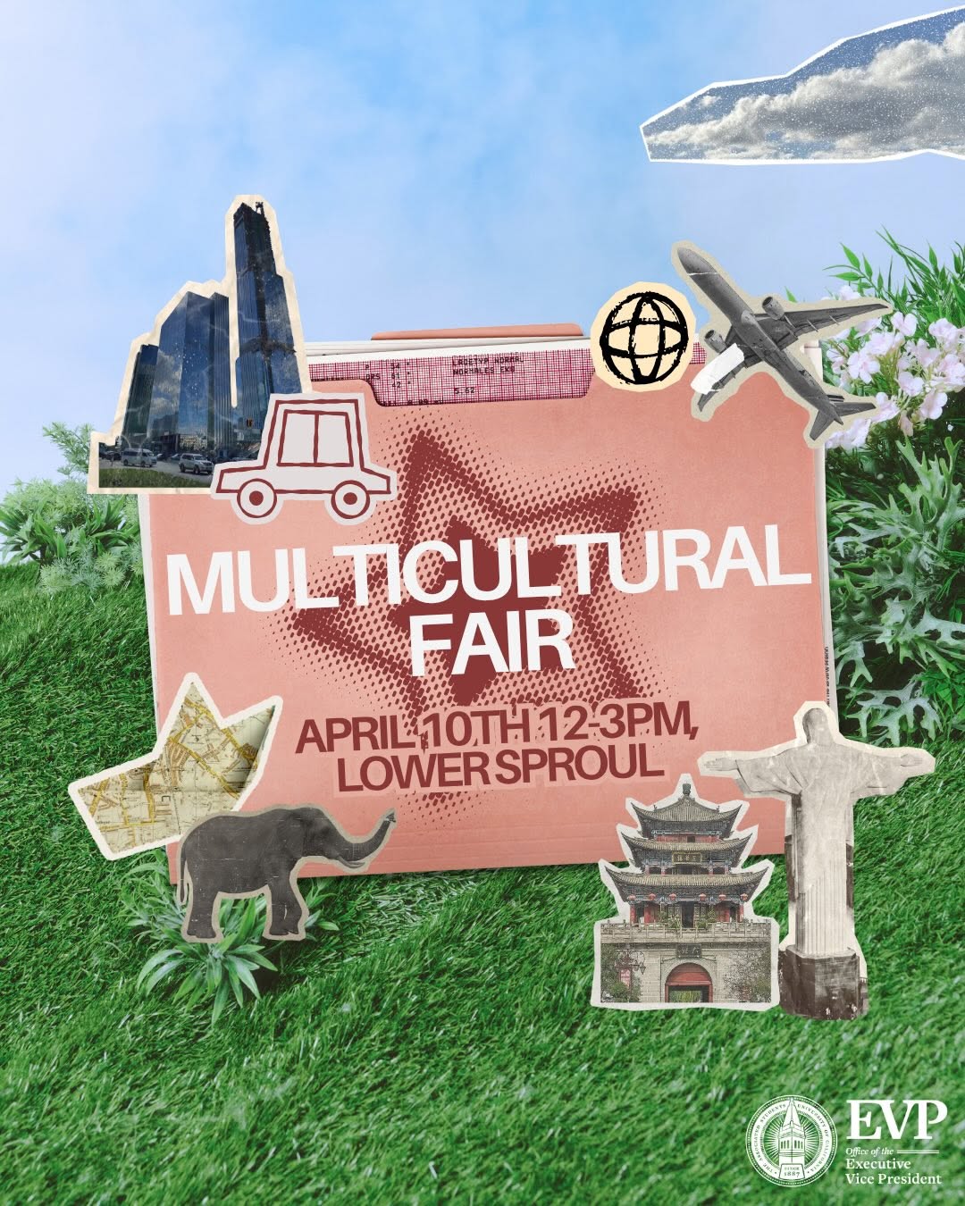 It’s time for our Multicultural Fair! ⏰⏰⏰

Come join us on Lower Sproul on April