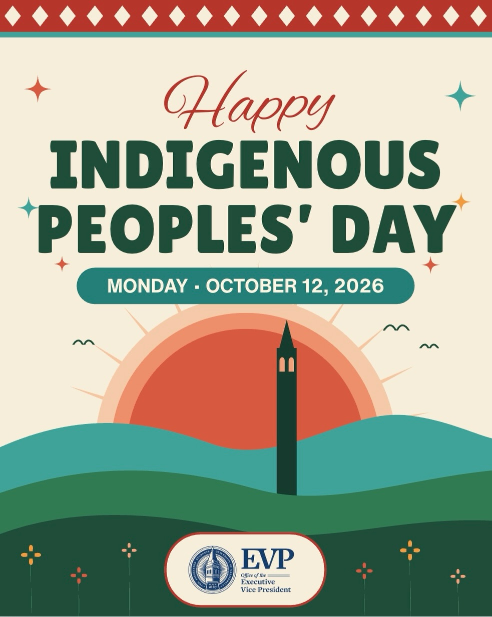 Today, October 12th, we recognize Indigenous Peoples’ Day, a day to honor Indige